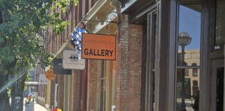 The WSG and Chris Nordin Studios Gallery are right next to each other on Ann Street in Kerrytown. Photo by Drew Saunders.