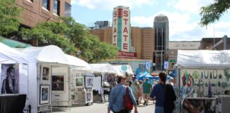 Ann Arbor Art Fair at the State Theatre. Image credit: Ann Arbor Art Fair.