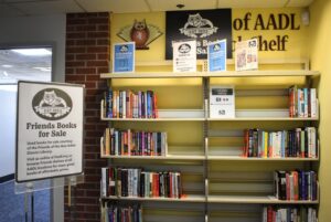 Friends of the Ann Arbor District Library's sale at their Downtown location.