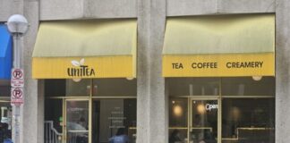 UniTea. Photograph by Drew Saunders.