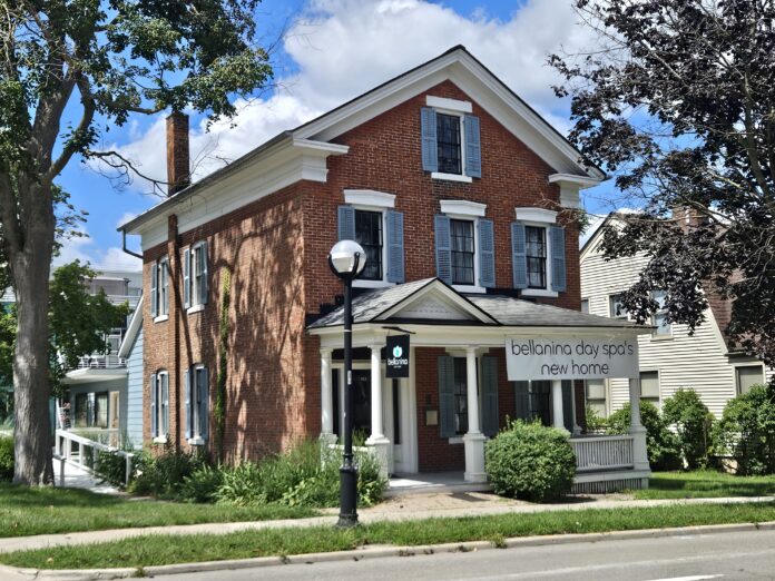The new home of Bellanina Day Spa on North Main Street. Photo by Drew Saunders.