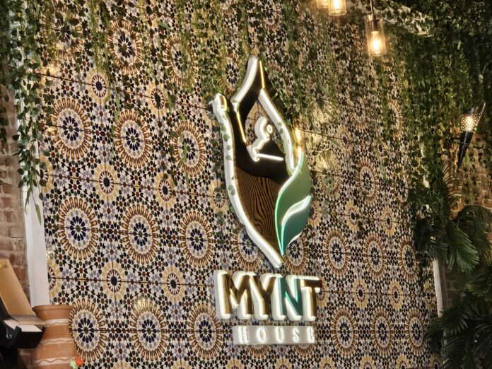 Mynt House logo. Photo by Drew Saunders.