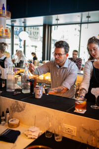 Max at work. Image credit: Ben Robison.