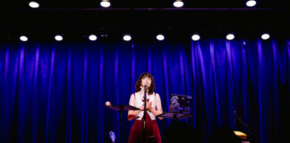 Rabbitology performs electric folk. Image credit: Andrew Memmer.