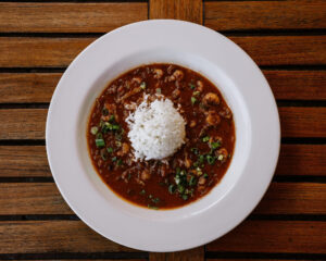 The Crawfish Étouffée at Zingerman's Roadhouse. Photo provided by Paige Biskaduros.