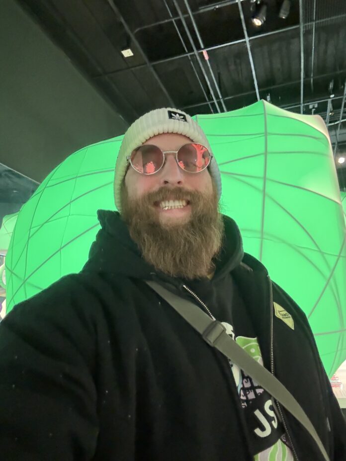 Christopher Hack. This photograph was provided by the artist.