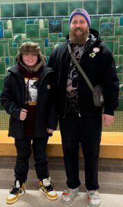 Christopher Hack with his son Jason. Christopher provided the photo.