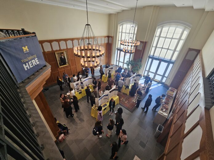 The 2026 Gramlich Showcase at the University of Michigan's Gerald R. Ford School of Public Policy. Photo by Drew Saunders.