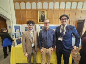 Amr Brown, left. Jonathan Hanson, center. Patrick Szendro-Arceo, right. Photo by Drew Saunders.