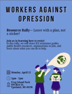 Image credit: Workers Against Oppression Instagram account.