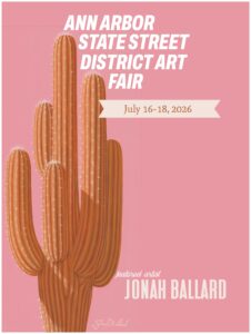 Ann Arbor State Street District Art Fair. Image credit: Jonah Ballard.