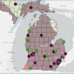 Dangerous Air Quality Expected to Remain Throughout Today Nearly all of the Lower Peninsula experienced hazardous air quality due to wildfires in Minnesota and Ontario, July 16. Image credit: EGLE's MiAir dashboard.