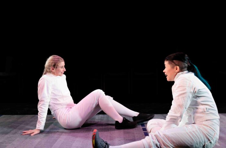 Theatre NOVA’s Athena Delivers Live Swordplay, Fierce Competition, and a Powerful Story of Female Friendship