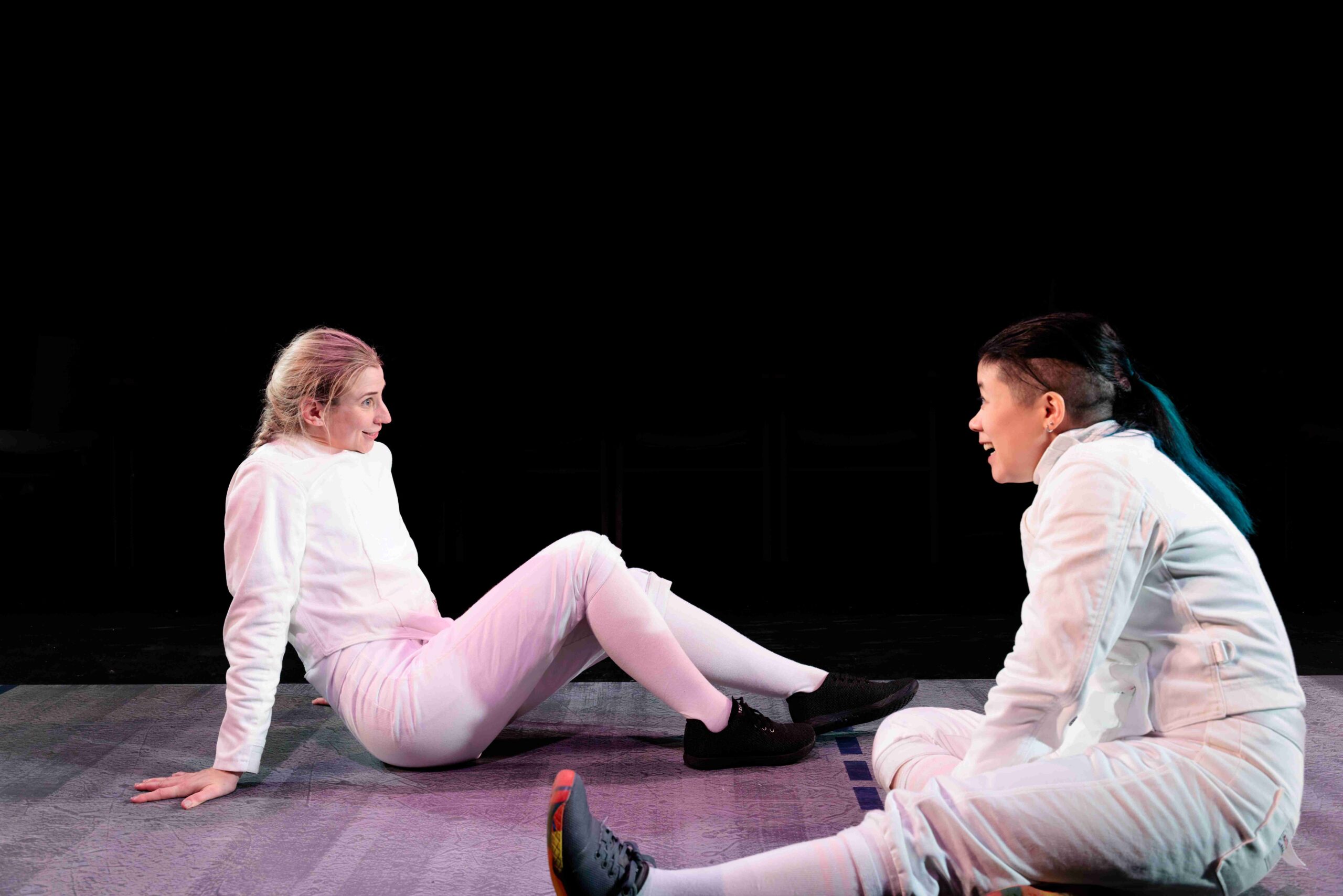 Theatre NOVA’s Athena Delivers Live Swordplay, Fierce Competition, and a Powerful Story of Female Friendship