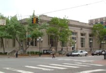 Washtenaw County Administration Building. Image credit Ann Arbor District Library