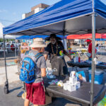 Curtis Wallace at the inaugural Ypsi Food Festival. Image credit: Sam Grima.